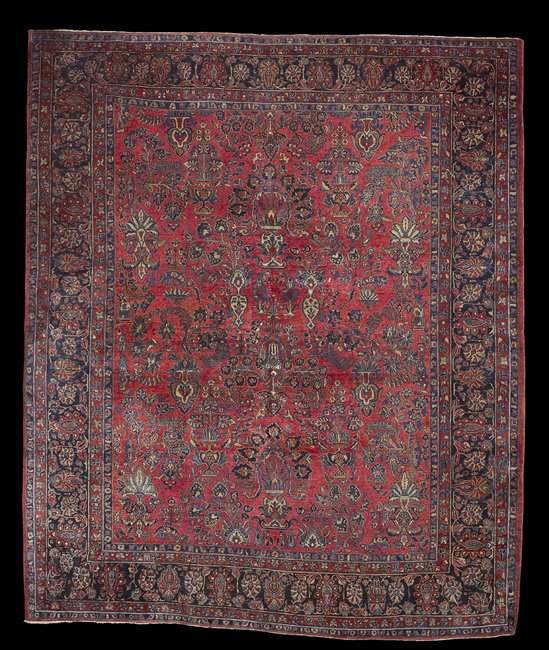 Antique Sarouk Carpet (1 of 1)