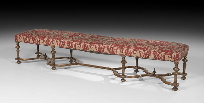 Flemish-Style Oak Bench (1 of 2)