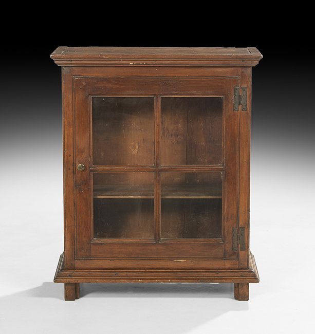 Vernacular American White Pine Table-Top Cabinet (1 of 1)