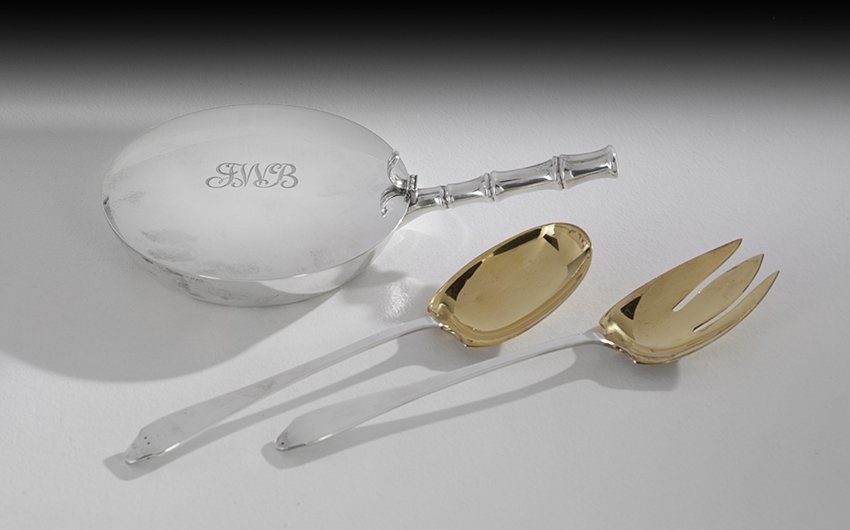 3 Pieces of Tiffany Sterling Silver Tableware (1 of 1)