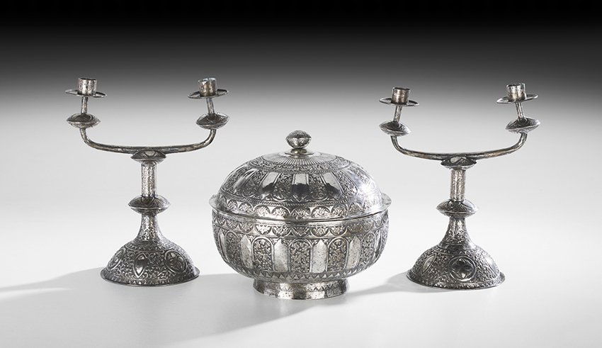 Three Pieces of Southeast Asian Silver (1 of 1)