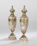 Pair of French Marble and Bronze Garnitures - 2