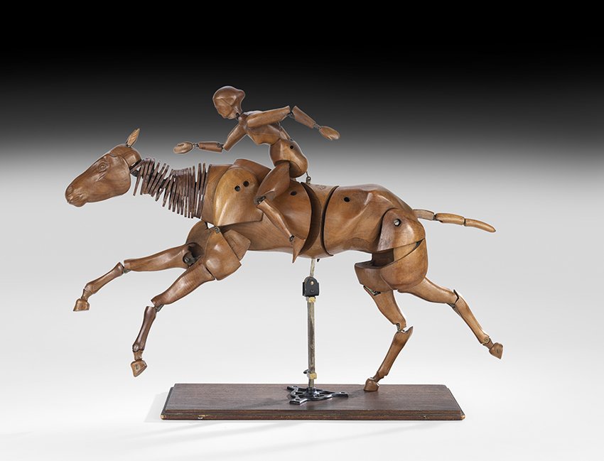 Rare "Maquette Francaise" of an Equestrian (1 of 6)