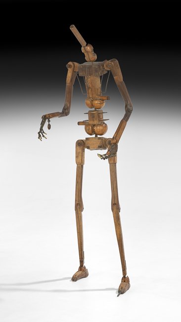 Rare Wood and Metal Life-Size Mannequin Skeleton (1 of 8)