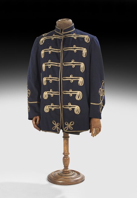 Antique English Cloth-Covered Mannequin Bust (1 of 3)