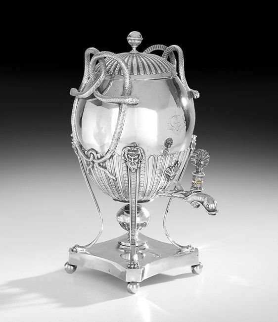Fine Late Georgian Sterling Silver Hot Water Urn (1 of 10)