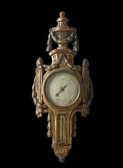 French Giltwood Barometer in the Baroque Taste (1 of 1)