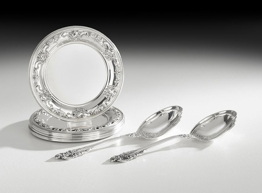 7 Pcs. of Wallace "Grande Baroque" Tableware (1 of 1)