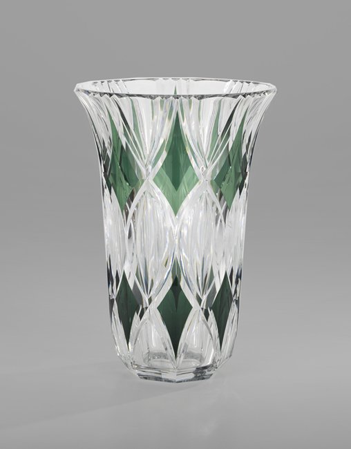Val St. Lambert Overlay Glass Vase (1 of 2)