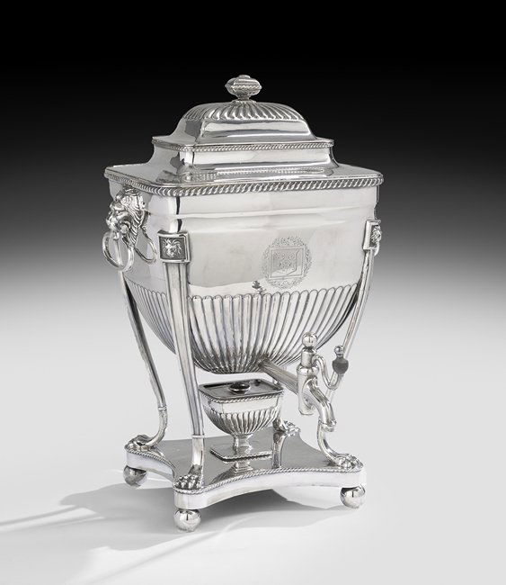 Victorian Silverplate Hot Water Urn (1 of 1)