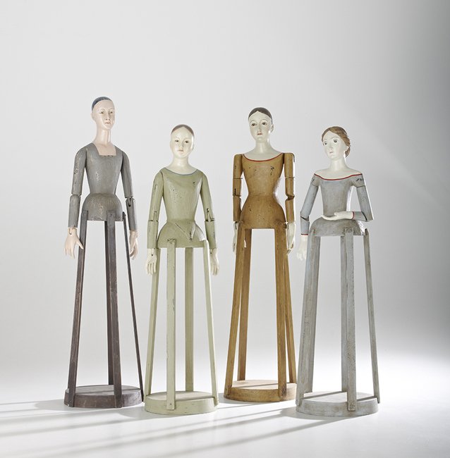 Collection of Four Santos Cage Dolls (1 of 1)