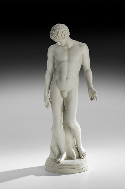 Continental Bisque Figure of an Male Athlete (1 of 10)