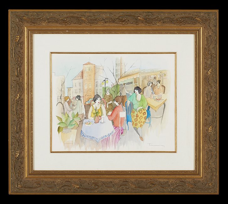 Itzchak Tarkay (Israeli, 1935-2012) (1 of 2)