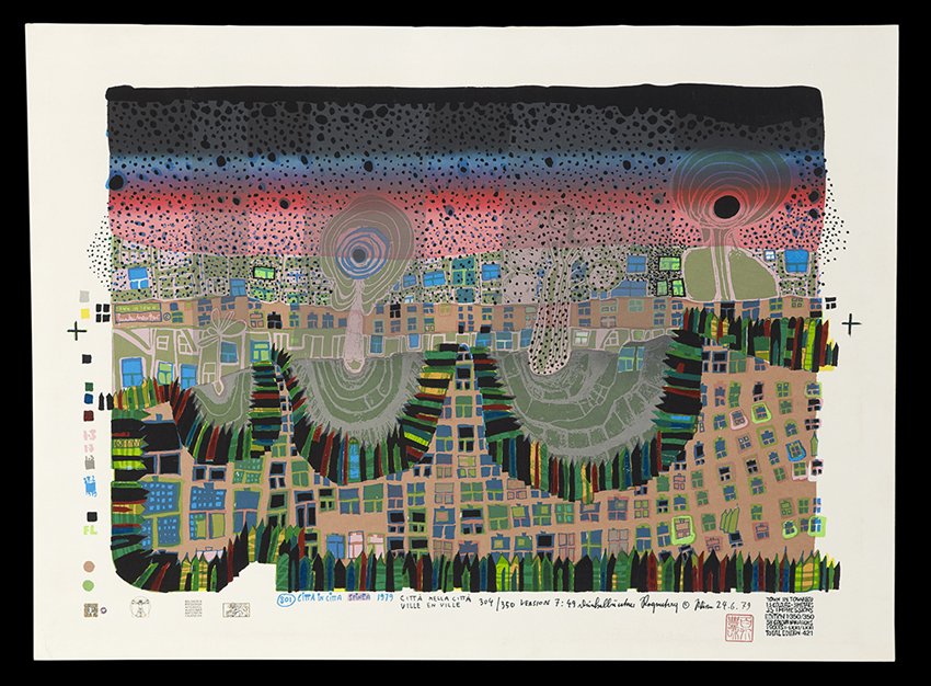 Friedensreich Hundertwasser (Austrian, 1928-2000) (1 of 2)