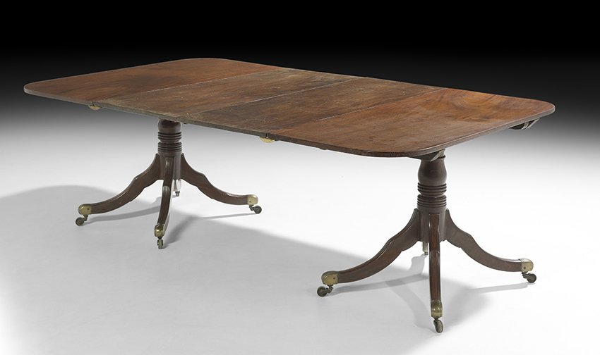 Regency Mahogany Dining Table (1 of 1)