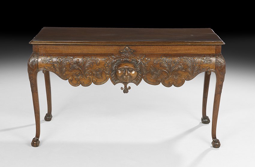 George III-Style Mahogany Side Table (1 of 2)