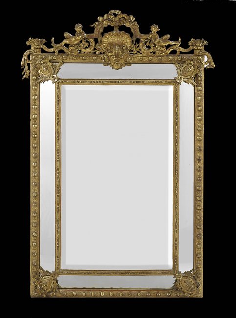 Italian Giltwood Mirror in the Neoclassical Taste (1 of 1)