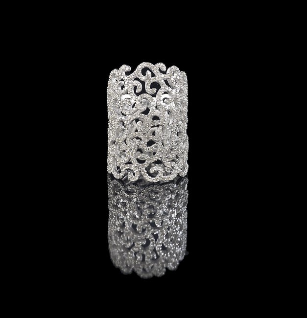 Sterling Silver and Diamond Ring (1 of 1)