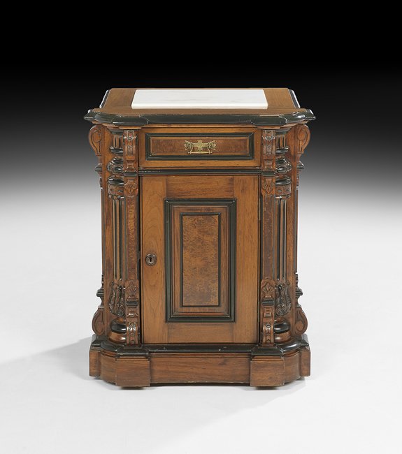American Renaissance Revival Half Commode (1 of 2)