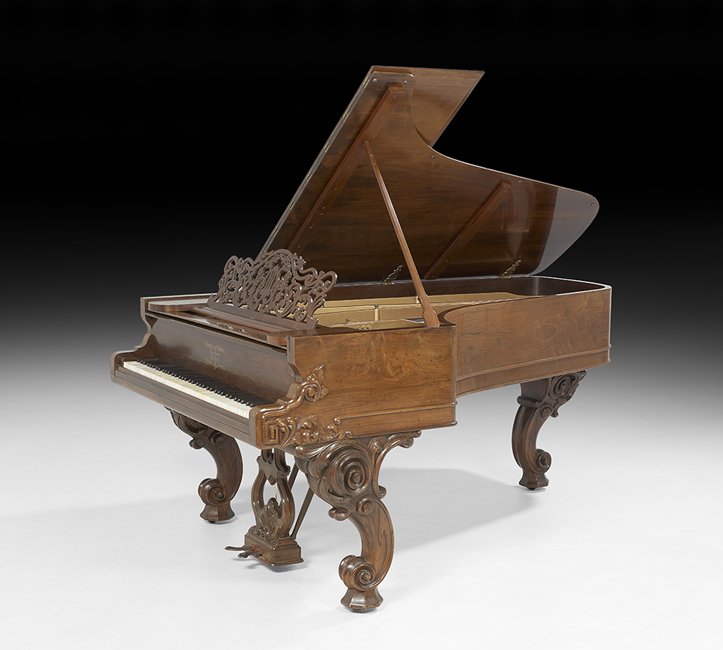 Steinway and Sons Rosewood Patent Grand Piano (1 of 4)
