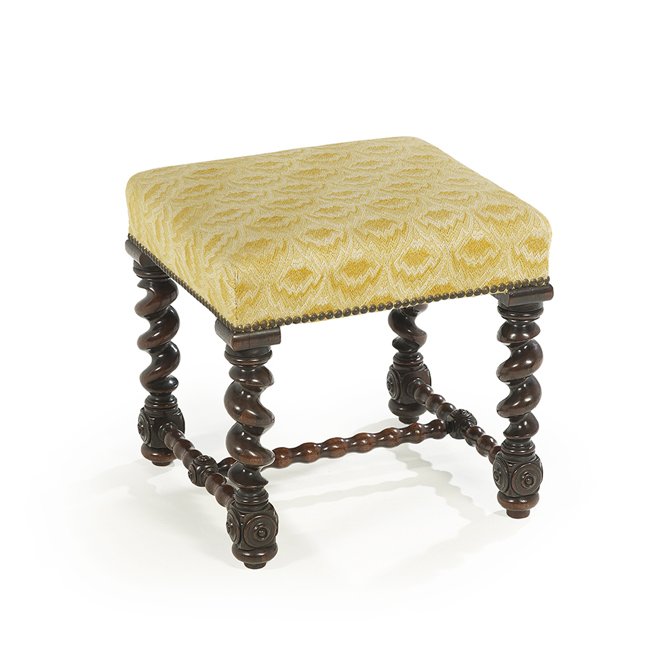 Carolean-Style Rosewood Stool (1 of 1)