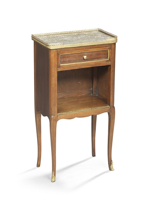 Louis XV-Style Marble-Top Occasional Table (1 of 1)