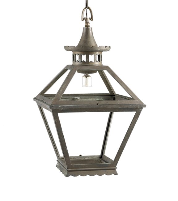 Colonial Revival Bronze Lantern (1 of 1)