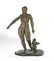 American Patinated Bronze Figural Group