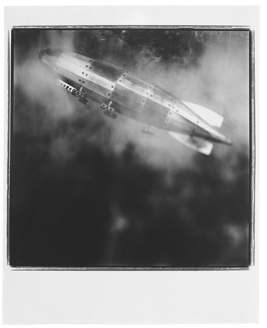 Keith Carter (American, b. 1948): Keith Carter (American, b. 1948), "Zeppelin", 1997, silver gelatin print, signed, titled, dated and numbered in pencil "7/50" en verso, sheet 20" x 16". Unframed.