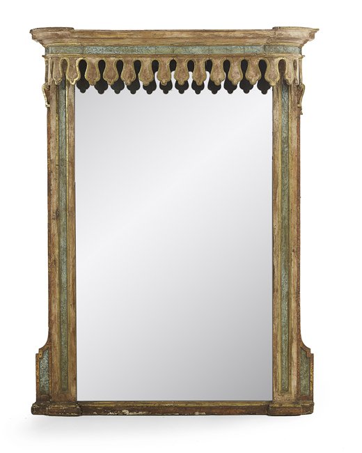 Italian Baroque Painted Architectural Fragment (1 of 1)