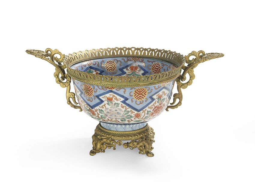 Japanese Imari Punch Bowl (1 of 1)