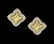 18 Kt. Yellow Gold and Diamond Earrings