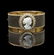 Important 14/18 Kt. Gold & Onyx Cameo Demi-Parure - 6