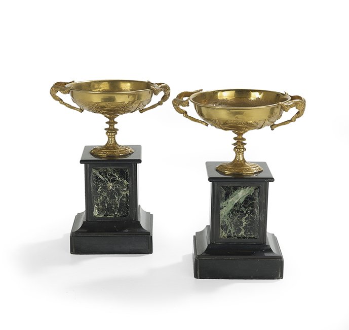 Pair of Napoleon III Garniture Urns (1 of 1)