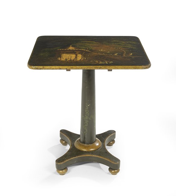 William IV Polychrome Occasional Table (1 of 2)