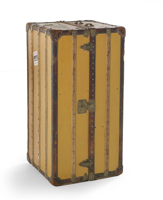 Louis Vuitton Yellow "Vuittonite" Wardrobe Trunk (1 of 3)