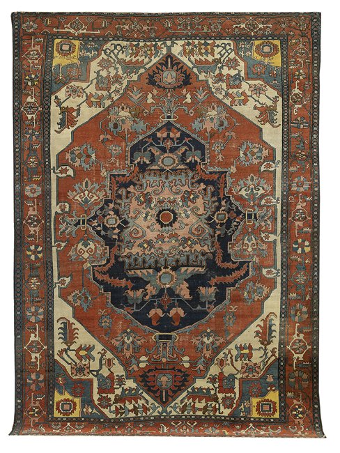 Antique Serapi Carpet (1 of 1)