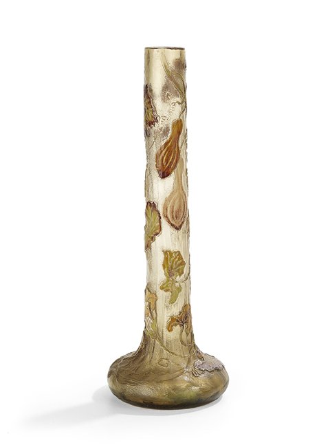 Emile Galle Glass "Squash" Vase (1 of 4)