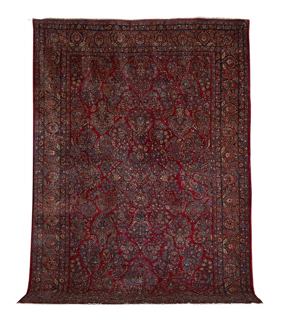 Semi-Antique Sarouk Carpet (1 of 1)