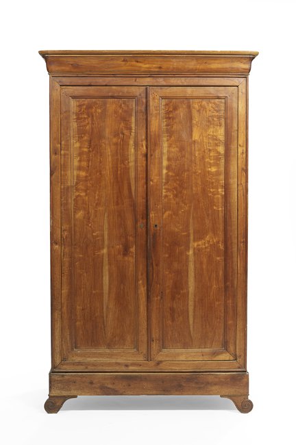 Louis-Philippe Fruitwood Armoire (1 of 3)