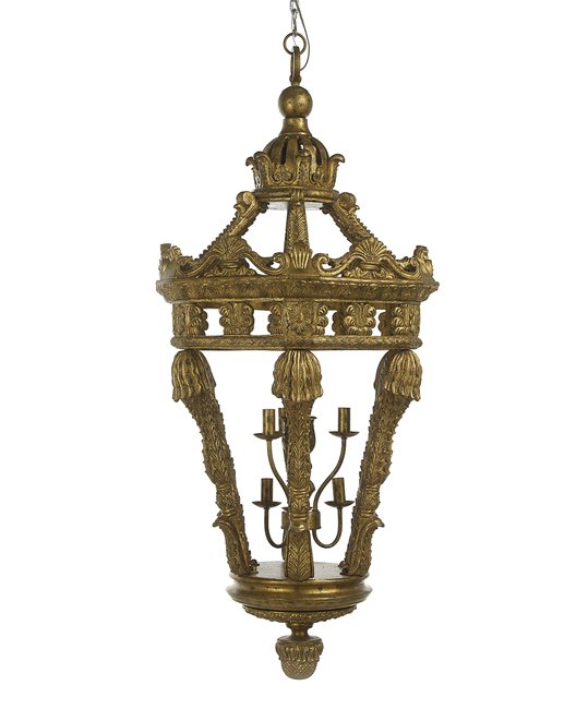 Gilded Cast Iron Lantern (1 of 1)