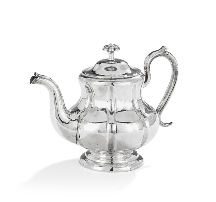 Alexander II .875 Silver Teapot (1 of 1)