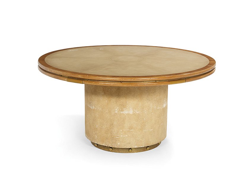 Contemporary Circular Game or Conference Table (1 of 1)