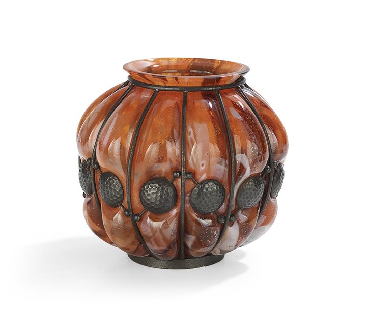 Daum Nancy and Louis Majorelle Art Deco Vase (1 of 4)