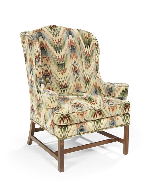 George III Mahogany Wing Chair (1 of 2)
