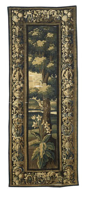 Brussels Hand-Woven Verdure Tapestry (1 of 1)