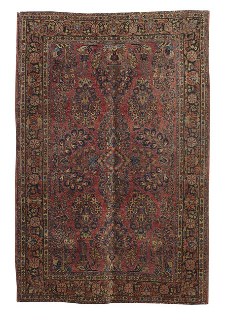 Semi-Antique Sarouk Carpet (1 of 1)