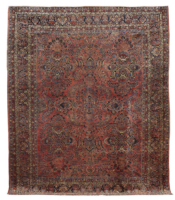 Semi-Antique Sarouk Carpet (1 of 1)