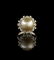 18 Kt. Gold, South Sea Pearl and Diamond Ring