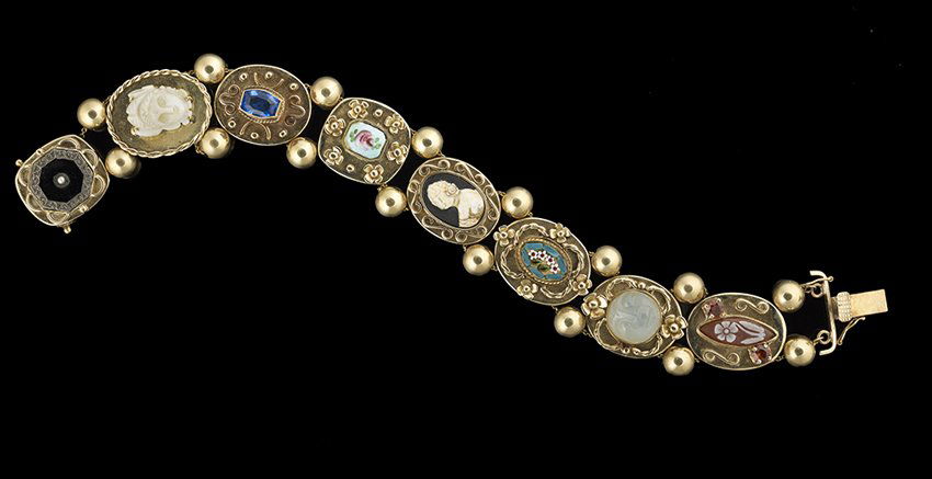 14 Kt. Gold Gem Slide Bracelet (1 of 1)